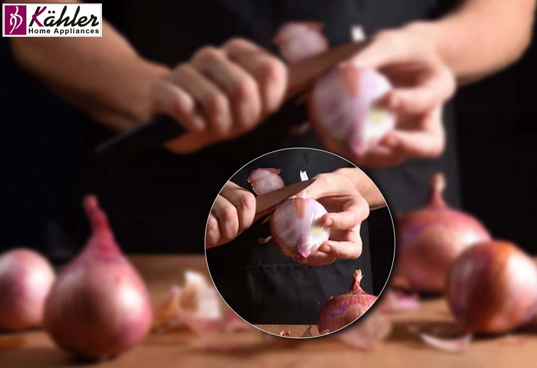 رنده کردن پیاز